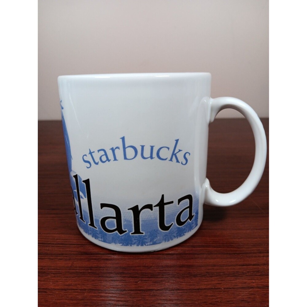 Starbucks 2008 City Series Coffee Mug Puerto Vallarta Mexico Grande 16 Ounce EUC